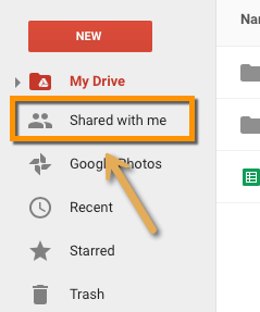 How to Access Shared Files on Google Drive?